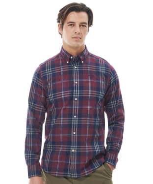 Men's Barbour Edgar Tailored Shirt - Port