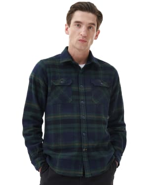 Men's Barbour Snowcap Tailored Shirt - Navy