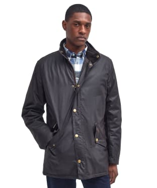 Men's Barbour Prestbury Waxed Jacket - Rustic