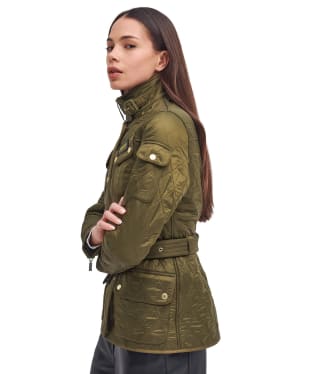 Women's Barbour International Polarquilt - Empire Green