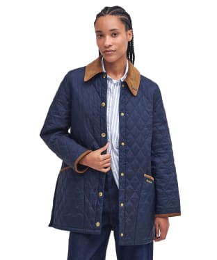 Women's Barbour 30th Anniversary Modern Liddesdale Quilted Jacket - Navy / Classic