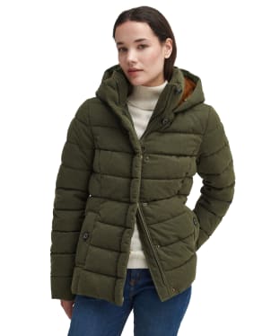 Women's Barbour Camellia Puffer Jacket - Olive