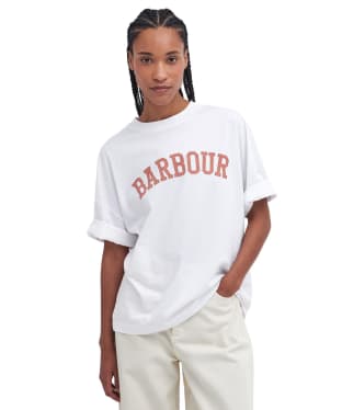 Women's Barbour Elisha T-Shirt - White