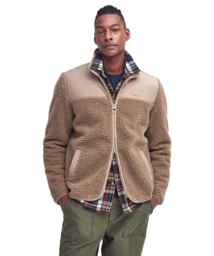 Men's Barbour Hobson Fleece Jacket - Timberwolf