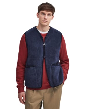 Men's Barbour Liddesdale Fleece Vest - New Navy