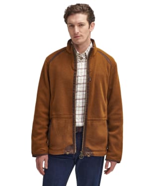 Men's Barbour Langdale Fleece Jacket - Rust