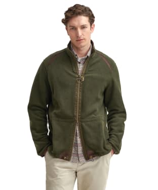 Men's Barbour Langdale Fleece Jacket - Forest