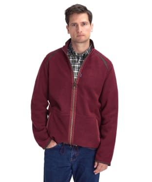 Men's Barbour Langdale Fleece Jacket - Port