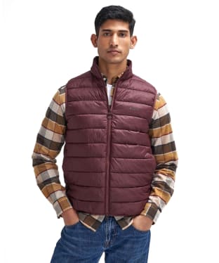 Men's Barbour Bretby Gilet - Winter Blackberry