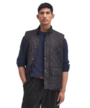 Men's Barbour New Lowerdale Quilted Gilet - Charcoal