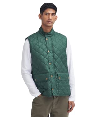 Men's Barbour New Lowerdale Quilted Gilet - Racing Green