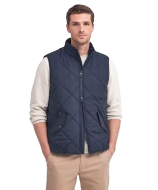 Men's Barbour City Chelsea Quilted Gilet - New Navy