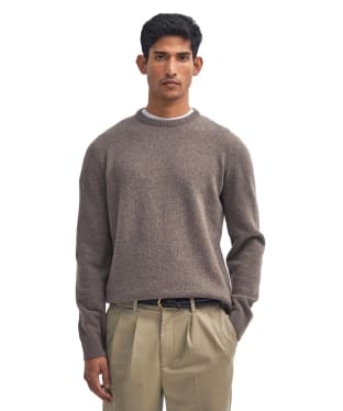 Men's Barbour Holden Crew Neck Sweater - Military Marl