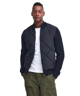 Barbour zip through cardigan new arrivals