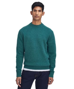 Men's Barbour Grangetown Crew Neck Sweater - Green