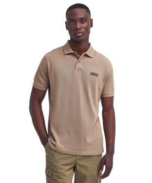 Men's Barbour International Essential Polo - Timberwolf