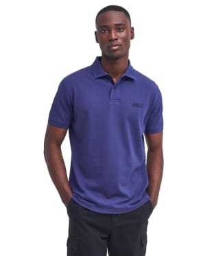 Men's Barbour International Essential Polo - Royal Blue