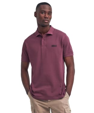 Men's Barbour International Essential Polo - Huckleberry