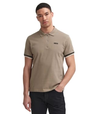 Men's Barbour International Buxton Polo Shirt - Brindle