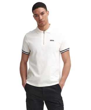 Men's Barbour International Buxton Polo Shirt - Whisper White