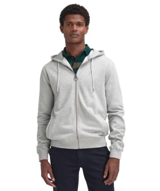 Men's Barbour Beckhill Hoodie - Grey Marl