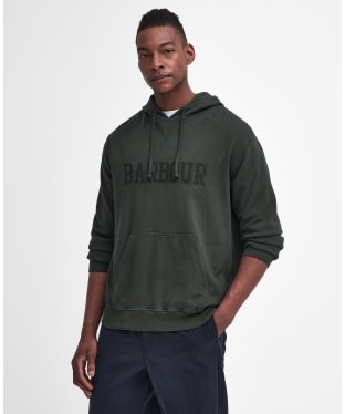 Men's Barbour Howe Relaxed Hoodie - Sage