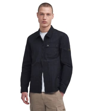 Men's Barbour International Inline Overshirt - Black