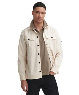 Men's Barbour International Arlo Overshirt - Whisper White