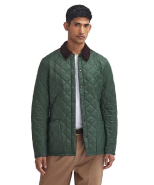 Men's Barbour Heritage Liddesdale Quilted Jacket - Racing Green