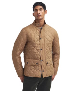 Men's Barbour Lowerdale Quilted Jacket - Light Sandstone / Classic