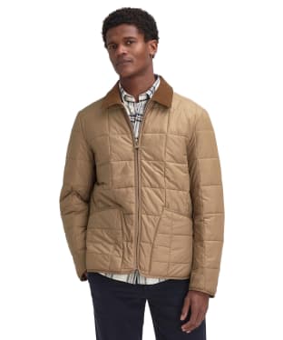 Men's Barbour Amble Liddesdale Quilted Jacket - Sand