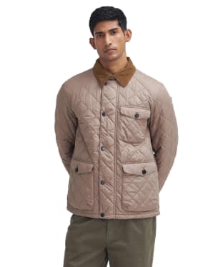 Men's Barbour Hornby Quilted Jacket - Timberwolf