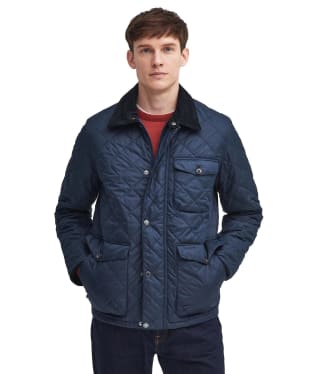 Men's Barbour Hornby Quilted Jacket - Navy