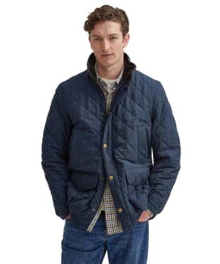 Men's Barbour Lydford Quilted Jacket - Navy