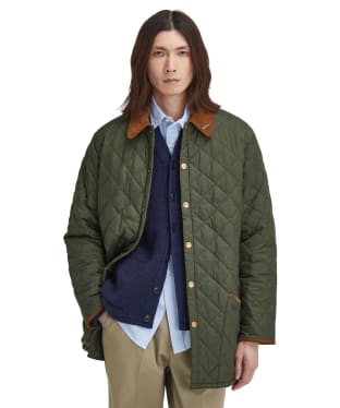 Men's Barbour 30th Anniversary Liddesdale Quilted Jacket - Olive