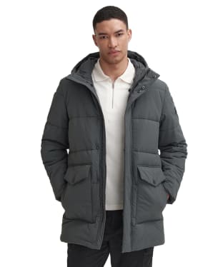 Men's Barbour International Sutley Quilted Jacket - Charcoal