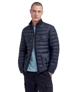 Men's Barbour International Re-Ariel Puffer Jacket - Dark Navy