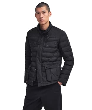 Men's Barbour International Welded Ariel Puffer Jacket - Black