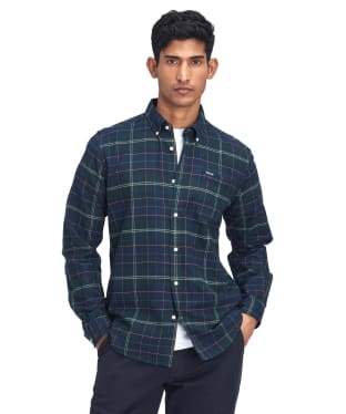 Men’s Barbour Kyeloch Tailored Shirt - Green Loch