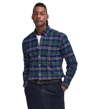 Men’s Barbour Ronan Tailored Shirt - Deep Blue