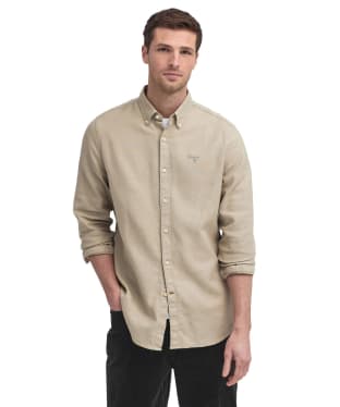 Men's Barbour Twillbridge Tailored Twill Shirt - Mist