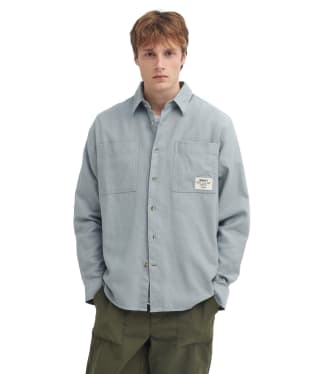 Men's Barbour Angelo Relaxed Twill Shirt - Mineral Blue