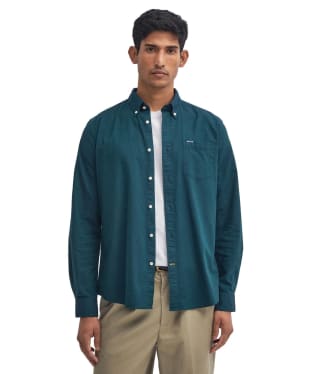 Men's Barbour Marsden Tailored Oxford Shirt - Evergreen