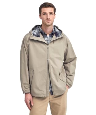 Men's Barbour Kirkhill Showerproof Jacket - Concrete