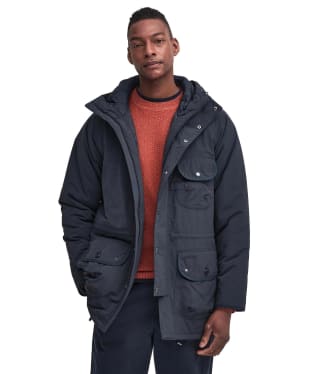 Men's Barbour Field Showerproof Jacket - Navy