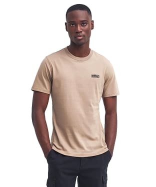 Men's Barbour International Small Logo Tee - Timberwolf