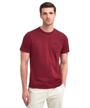 Men's Barbour Sports Tee - Highland Red