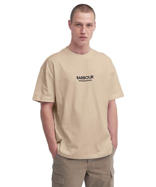 Men's Barbour International Os Formula T-Shirt - Timberwolf