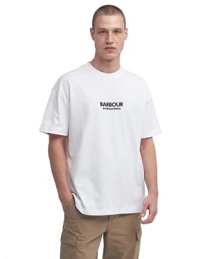 Men's Barbour International Os Formula T-Shirt - White