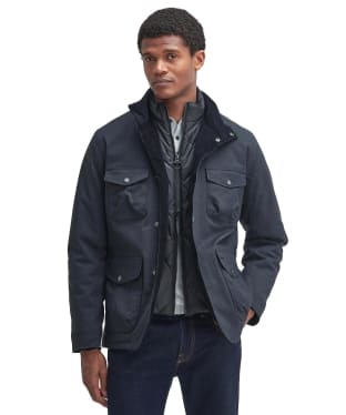 Men's Barbour Winter Ogston Waterproof Jacket - Black